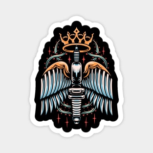 combustion king tattoo Magnet