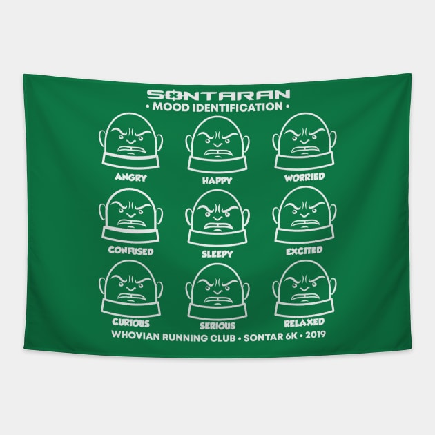 Sontaran Mood Identification Tapestry by Fanthropy Running Clubs