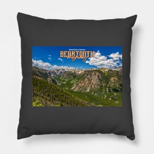 Beartooth Highway Wyoming and Montana Pillow