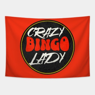 Bingo lady Retro Tapestry