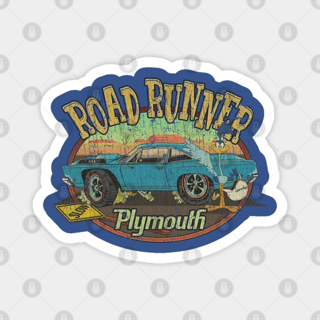 Plymouth Road Runner 1968 Magnet by JCD666