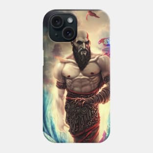 KRATOS Renaissance portrait GOW Phone Case