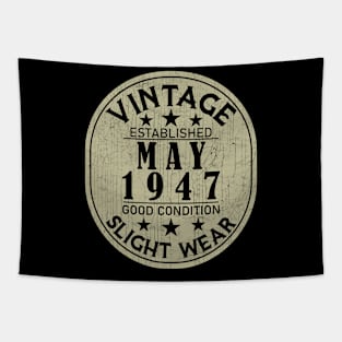 Vintage Established May 1947 - Good Condition Slight Wear Tapestry