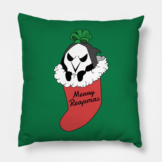 Merry Reapmas Pillow by LaurTheDino