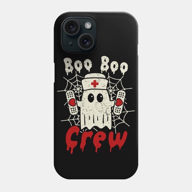 Boo Boo Crew // Cute Halloween Ghost Nurse Phone Case by SLAG_Creative