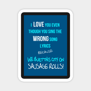 Wrong song lyrics! Magnet