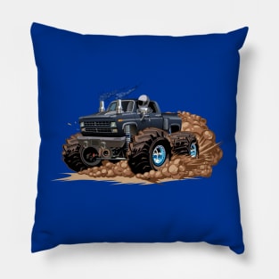 Cartoon monstertruck Pillow