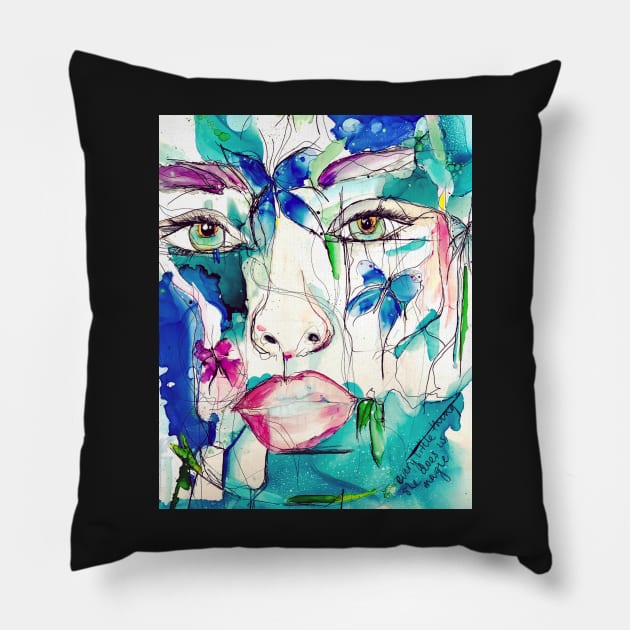 Every little thing she does is magic. Pillow by atep