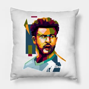 Human In Pop Art Pillow