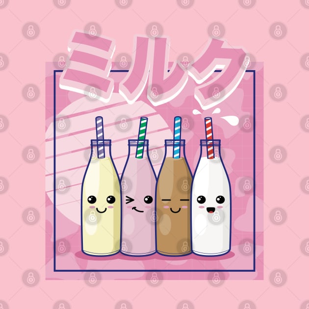 Japanese Kawaii Milk by Hixon House