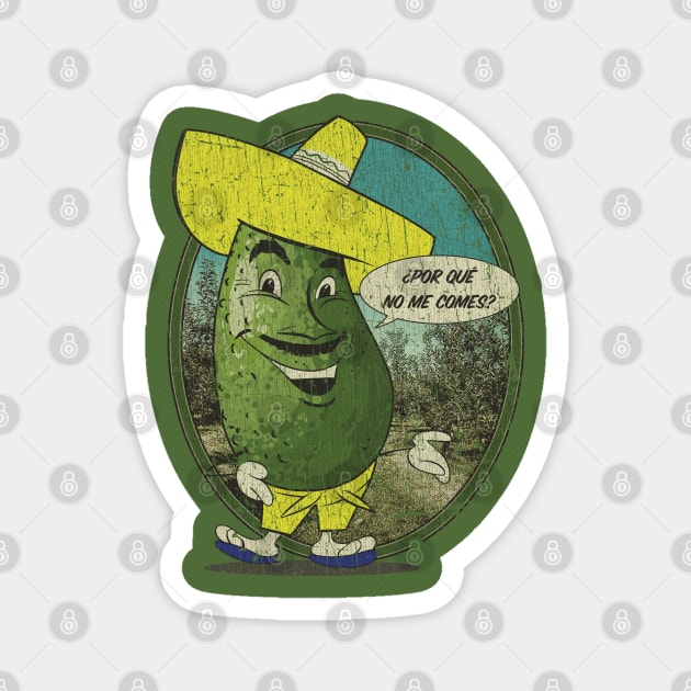 Mr. Avocado 1915 Magnet by JCD666