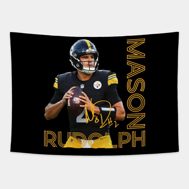 Mason Rudolph Tapestry by CovpaTees