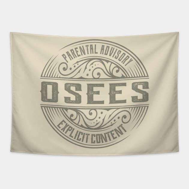 Osees Vintage Ornament Tapestry by irbey