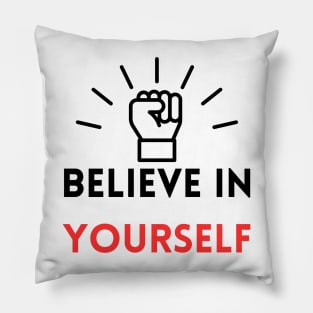 Believe In Yourself, Vintage Gift Pillow