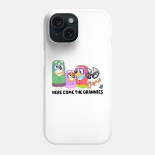 here come the grannies Phone Case