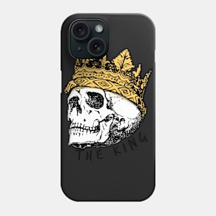 King Skull Crown Phone Case