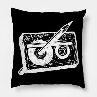 Rewind Cassette With Pencil Pillow