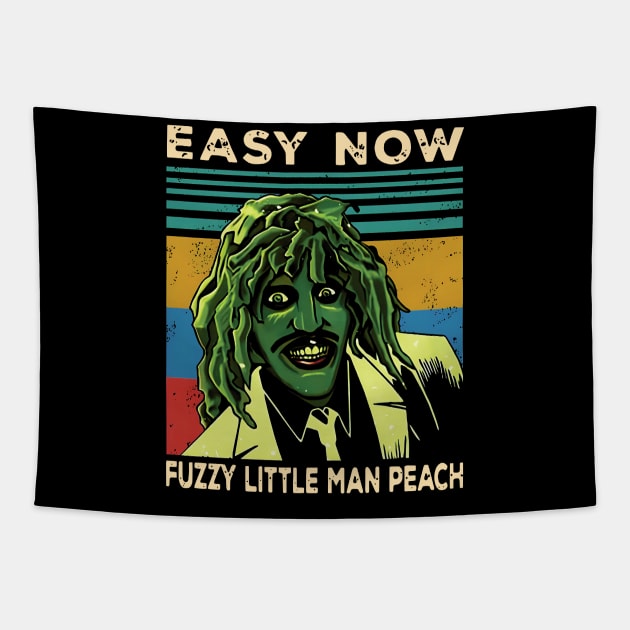 EASY NOW - FUZZY LITTLE MAN PEACH Tapestry by bartknnth