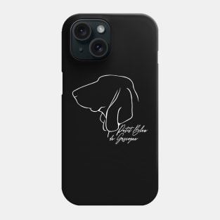 Proud Petit Bleu de Gascogne profile dog Phone Case