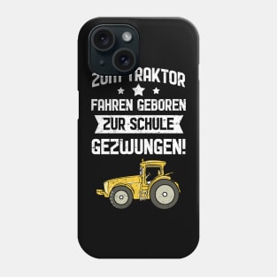 Farm Vehicle Tractors Driving Phone Case