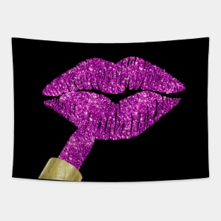 Violet Lips Tapestry