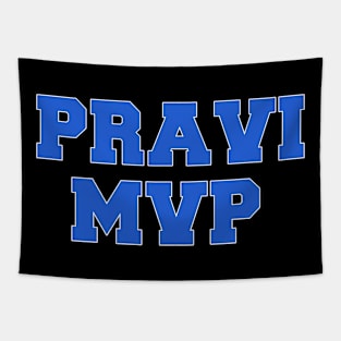 Pravi MVP Funny Quotes Inspirational Tapestry