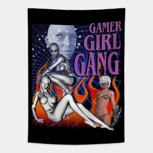 Gamer Girl Gang Tapestry