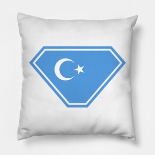 Kokbayraq (Uyghurs) SuperEmpowered Pillow