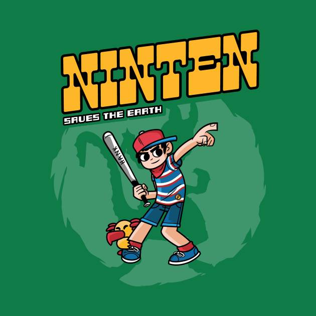 Ninten saves the Earth by Haragos