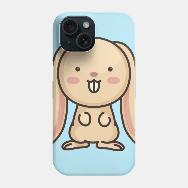 Cute Baby Rabbit Cartoon Phone Case by SLAG_Creative