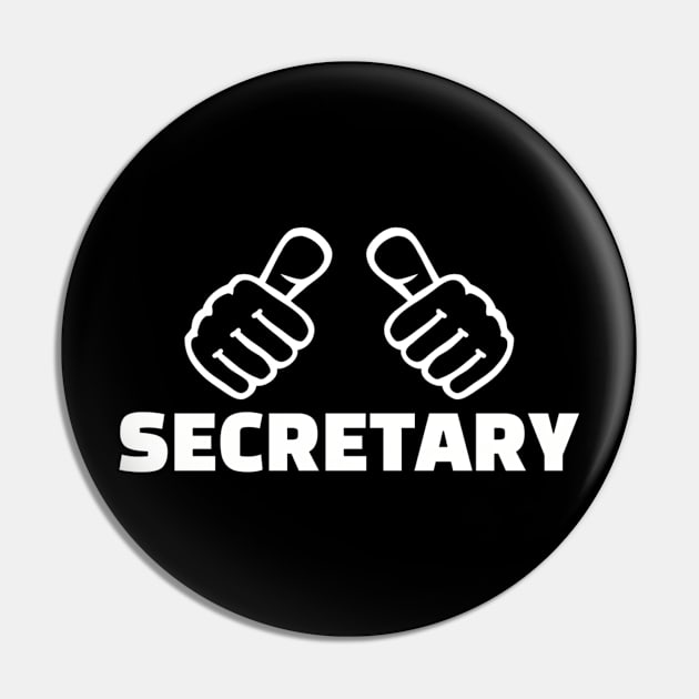 Secretary Pin by Designzz