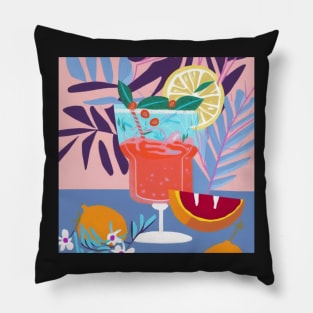 Cranberry cocktail Pillow