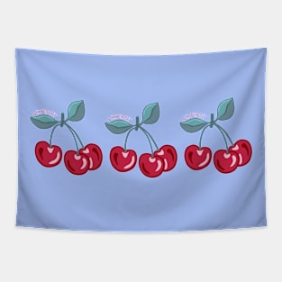 three cherries Tapestry