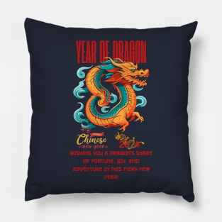 Year of The Dragon. Pillow