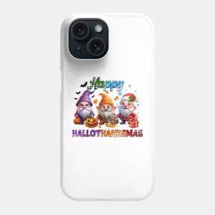 Happy Hallothanksmas Gnomes #5 Phone Case