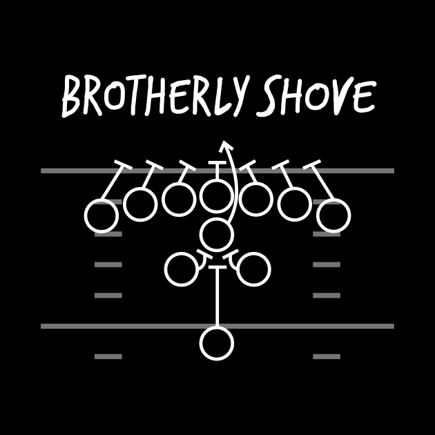 Brotherly Shove - Philadelphia Football by AnKa Art