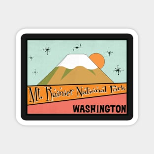 Mount Rainier National Park Washington 2 Magnet