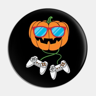 controller Halloween Pumpkin game Pin