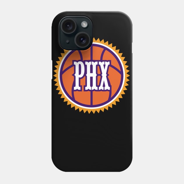 Phoenix Suns Sun Phone Case by LunaGFXD