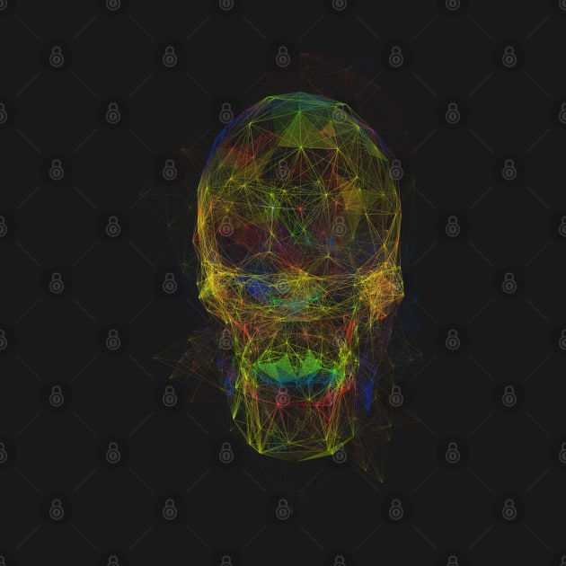 linear skull by Grapdega