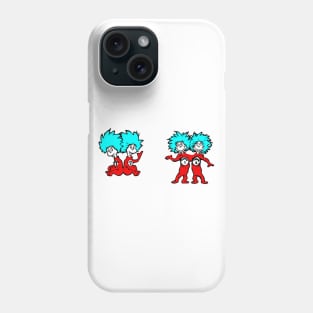 Thing 1 and Thing 2 Phone Case