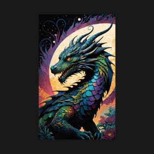 Psychedelic Dragon 3 T-Shirt