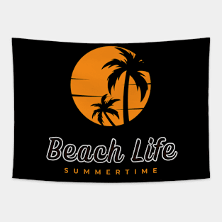 Beach Life Summertime Tapestry