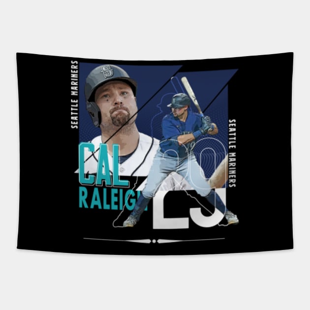 Cal Raleigh baseball Paper Poster Mariners 4 - Cal Raleigh