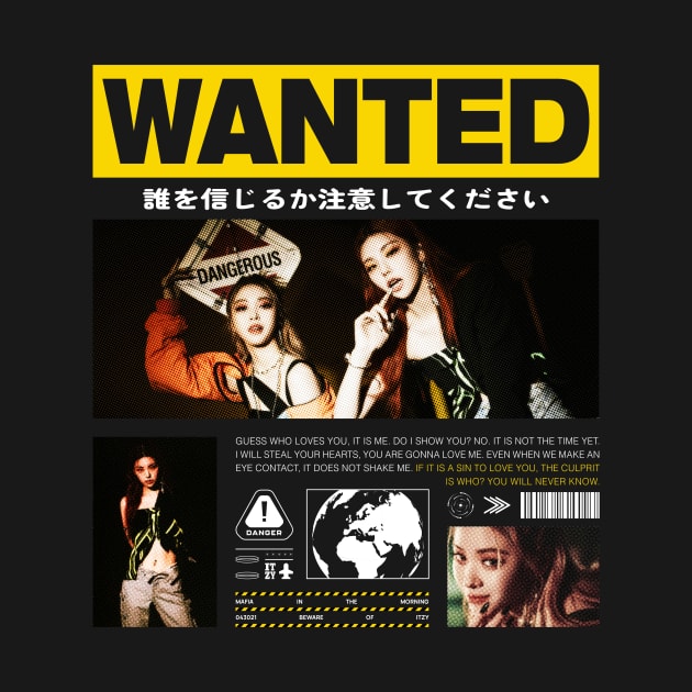 WANTED: BEWARE OF WHO YOU TRUST LOGO DESIGN - ORIGINAL by Al-loony