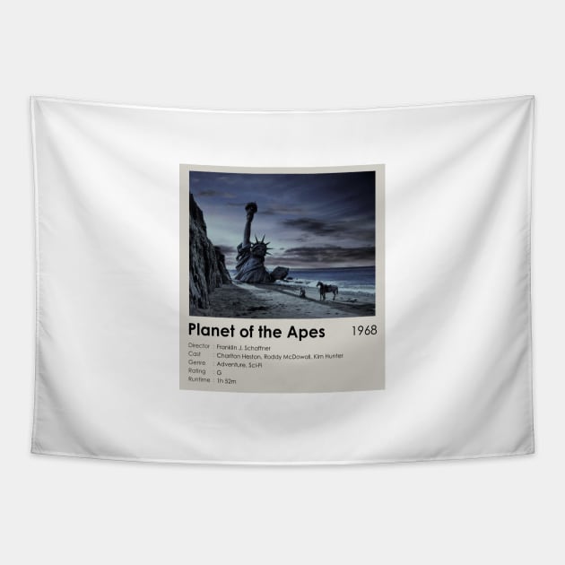 Apes Planet Best Movie Scene Tapestry by OlkiaArt