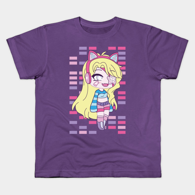 Gacha Life Series Nightcore Girl Gacha Life Kids T Shirt