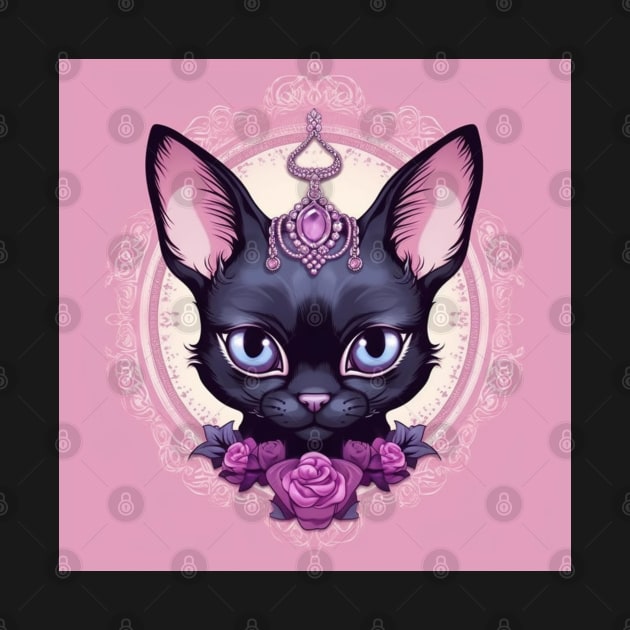 Cute Siamese Kitten by Enchanted Reverie