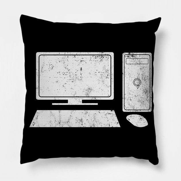 Computer Programmers Programming Computer Science Pillow by KAWAIITEE