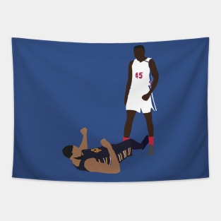 Sekou Doumbouya Over Tristan Thompson Tapestry